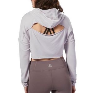 [Reebok] D Cropped Hoodie